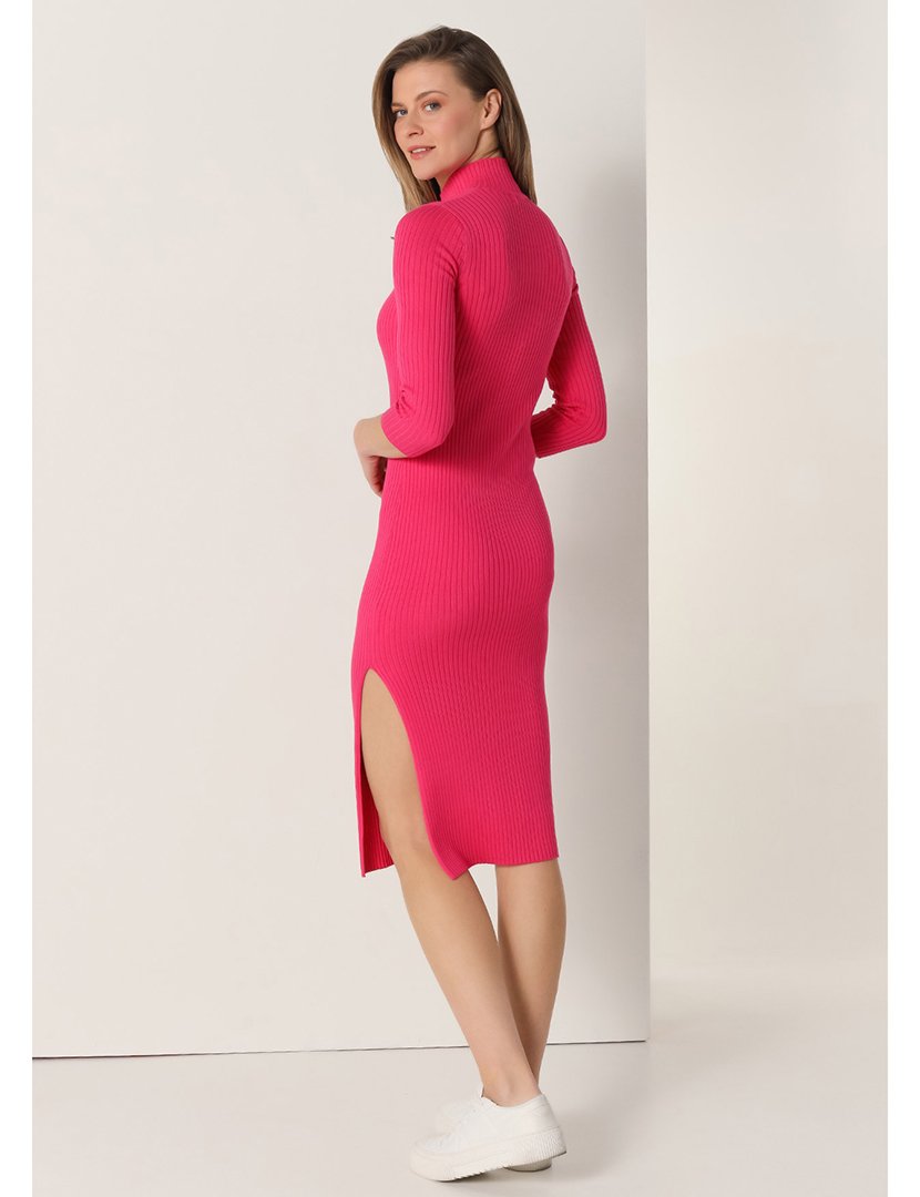Vestido Malha Midi Senhora Rosa