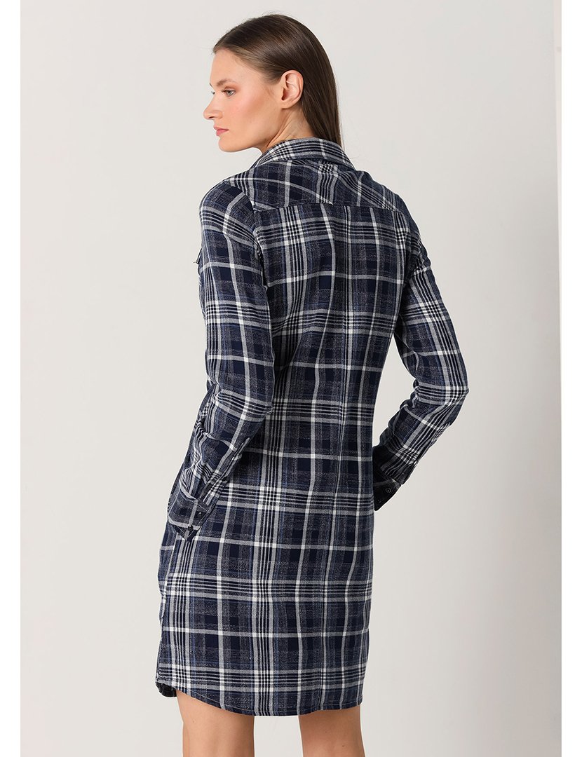 Vestido Senhora Estampado Multicor