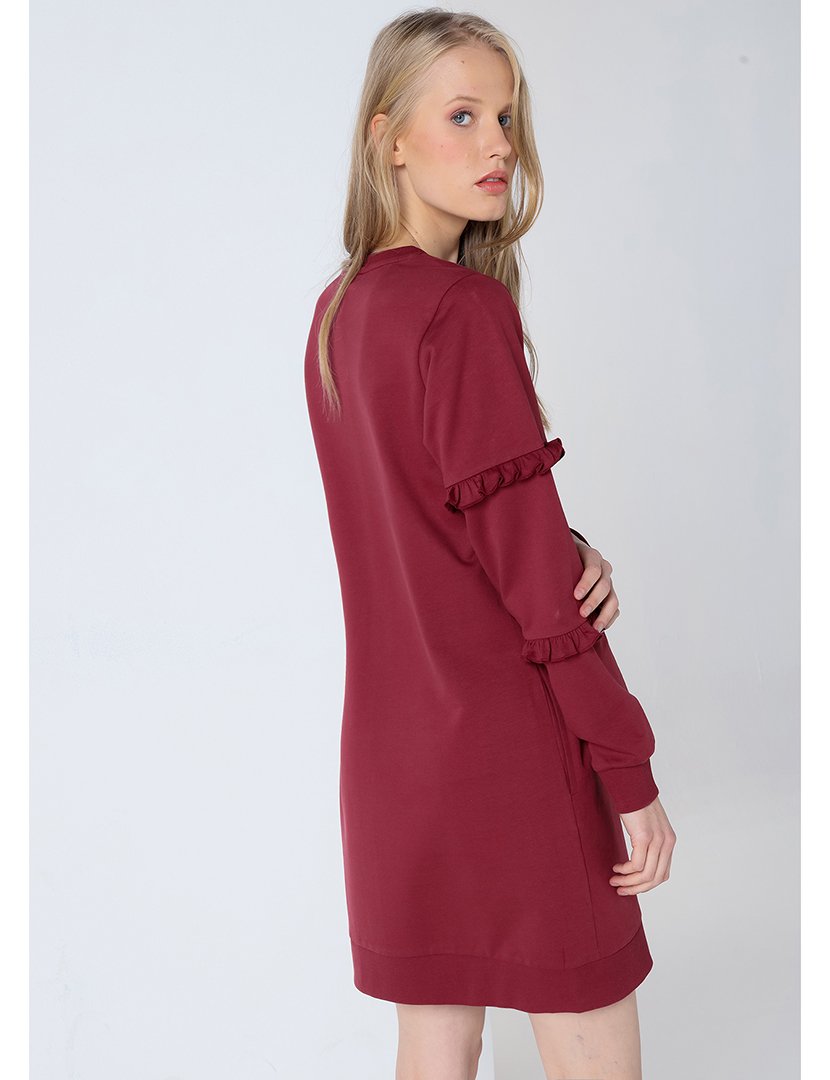 Vestido Curto Senhora Vermelho