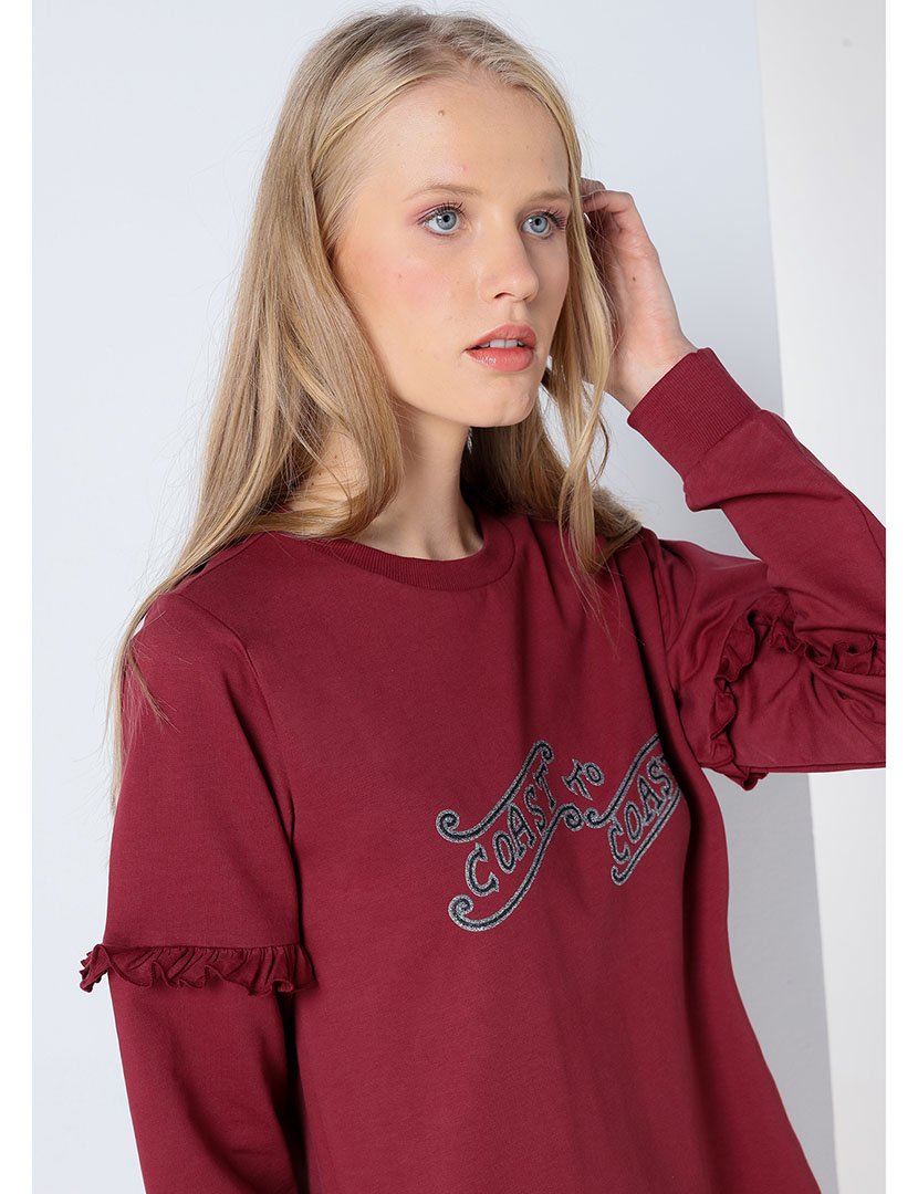 Vestido Curto Senhora Vermelho