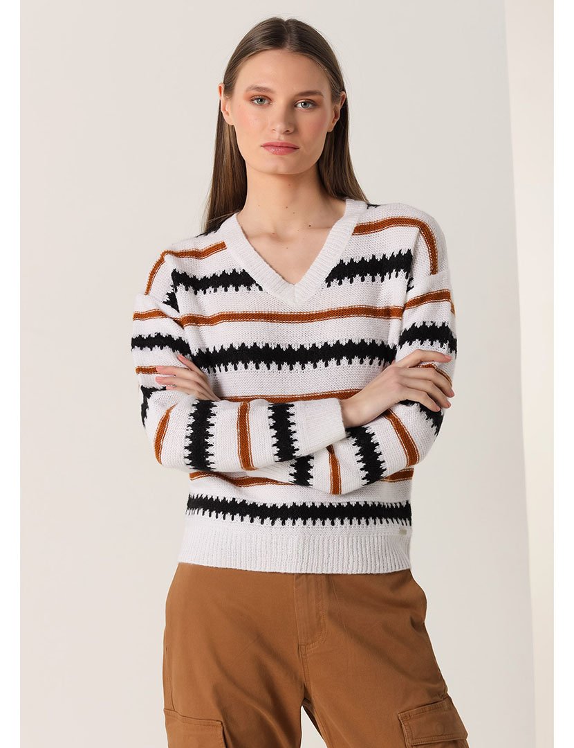 Camisola Malha Senhora Multicor