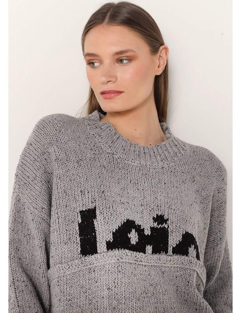 Camisola Malha Senhora Cinzento