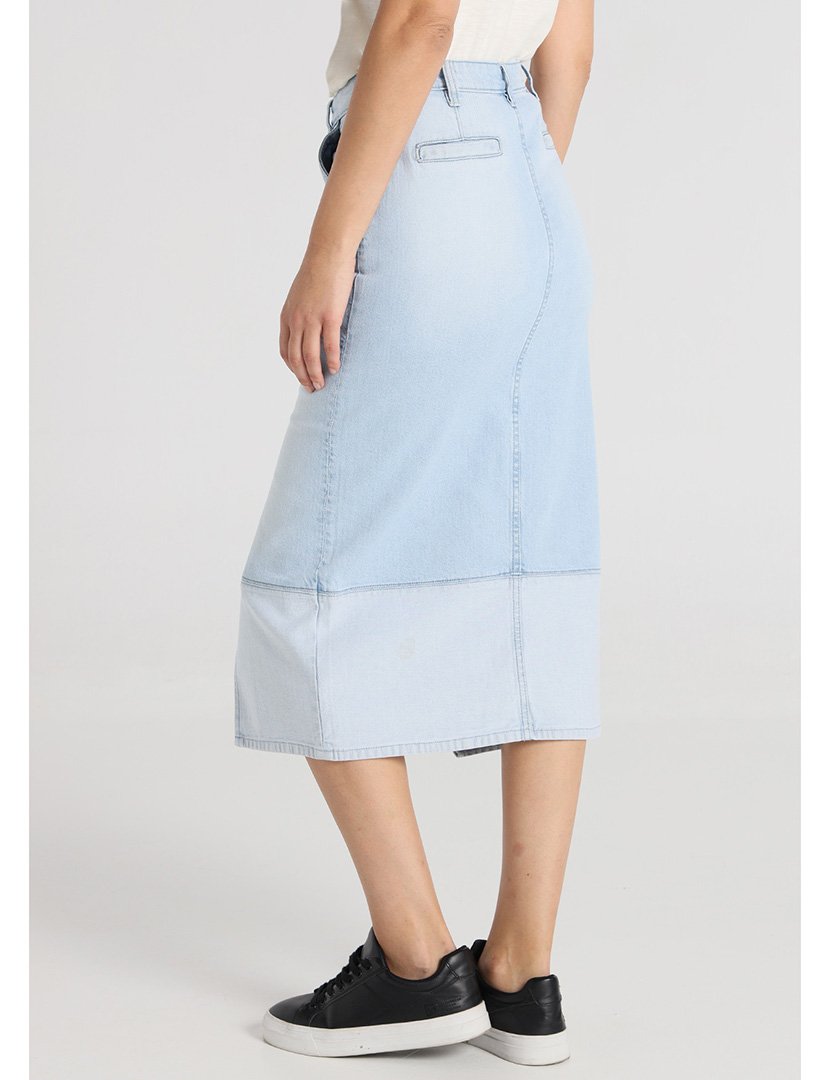 Saia Comprida Senhora Azul