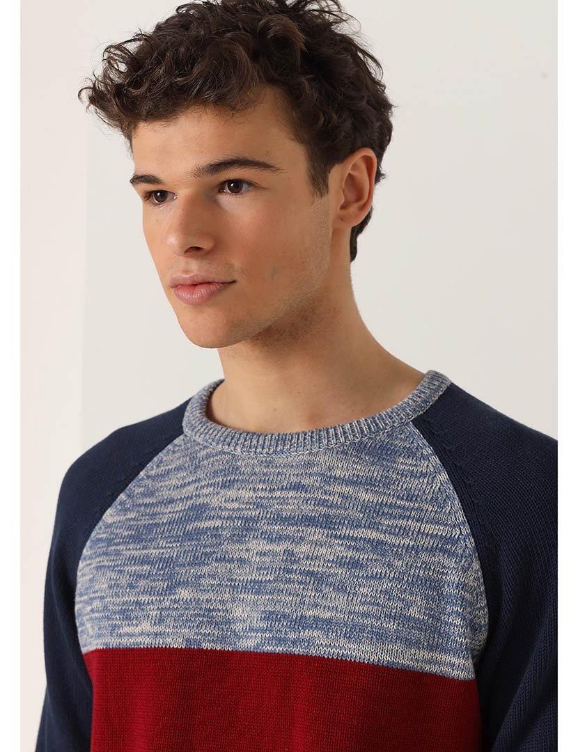 Camisola Malha Homem Multicor