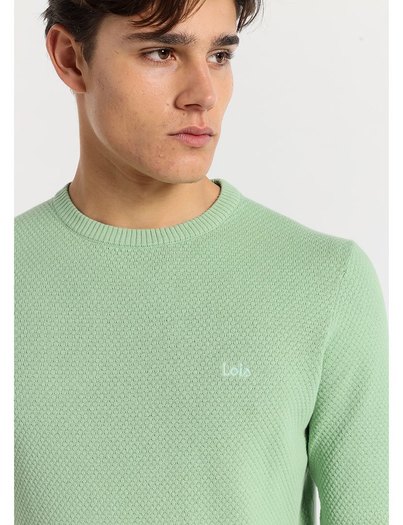 Camisola Malha Homem Verde