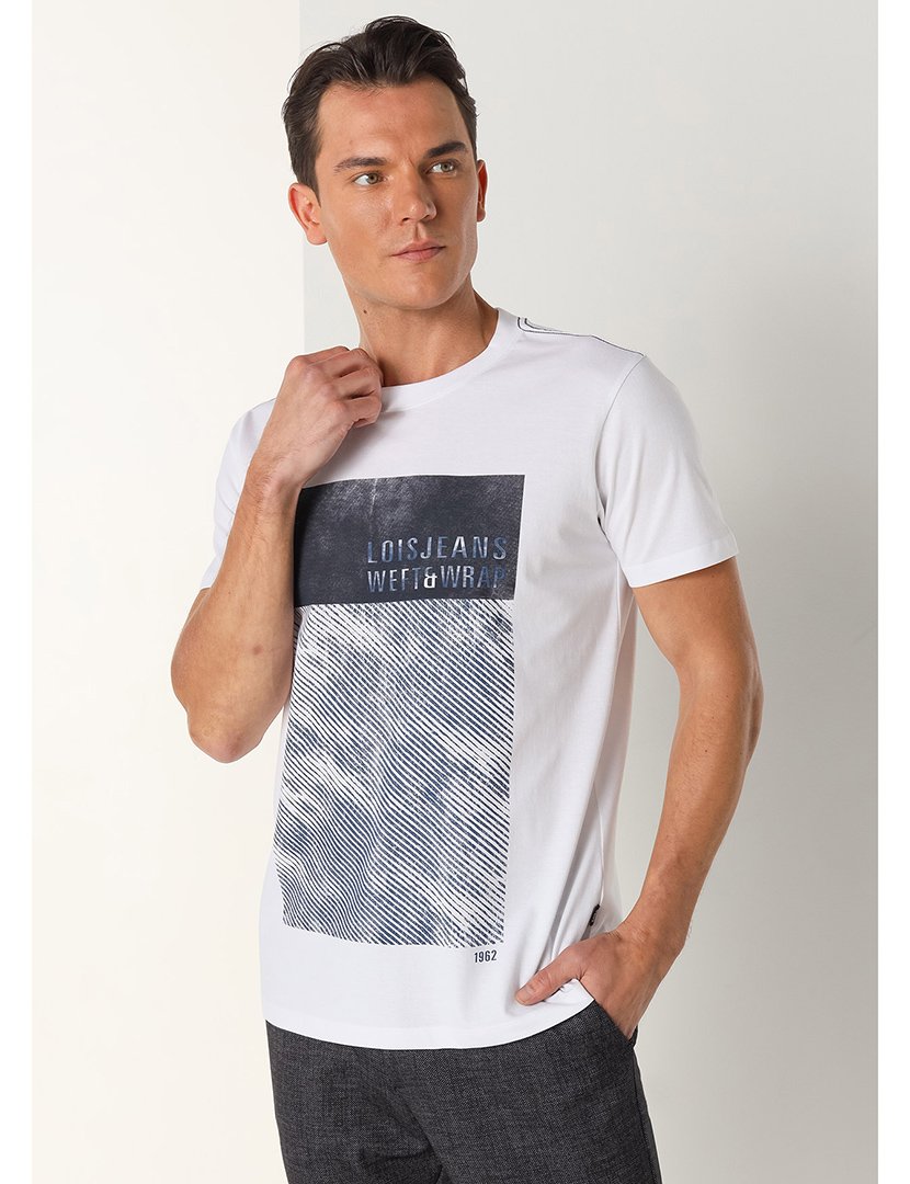 T-Shirt Homem Branco