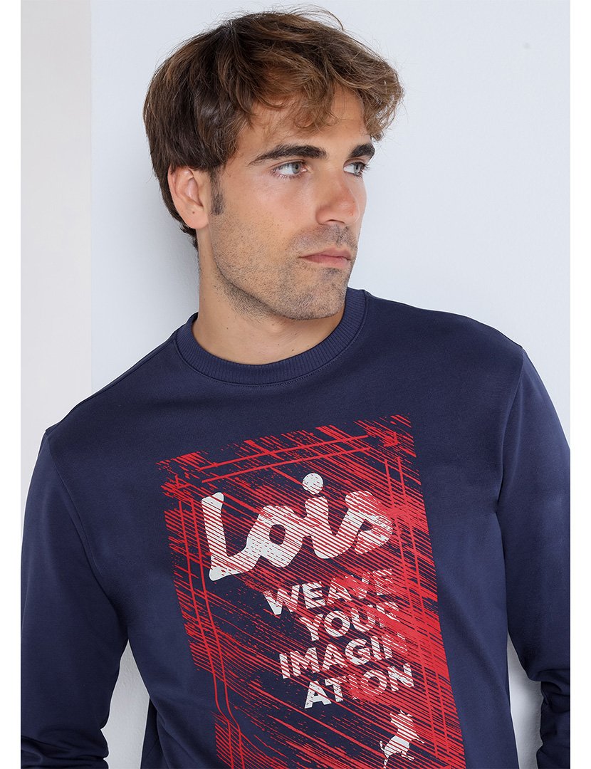 Sweatshirt Homem Azul