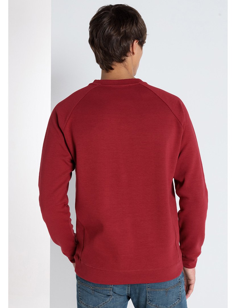 Sweatshirt Acolchoada Homem Vermelho