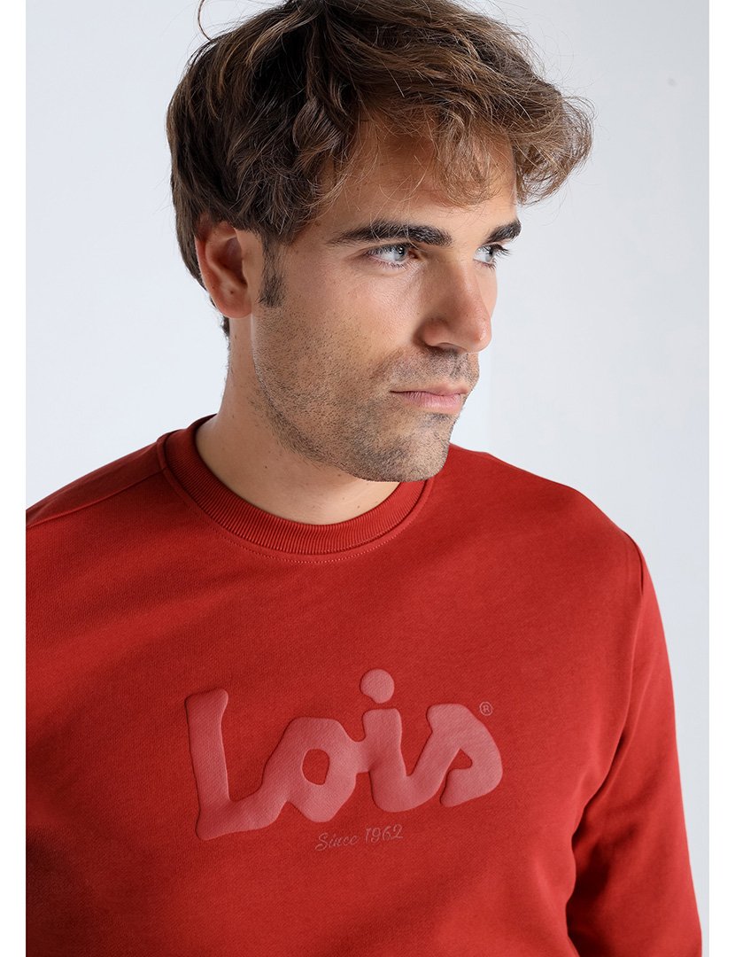 Sweatshirt Homem Vermelho