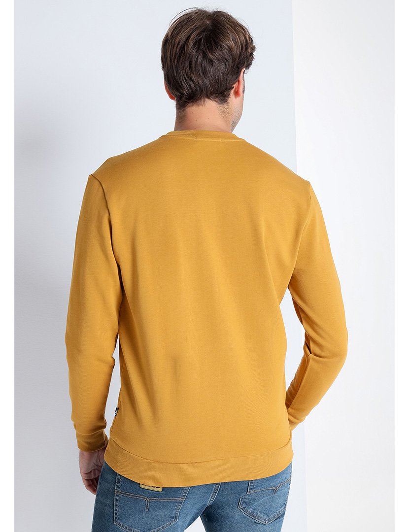 Sweatshirt Homem Amarelo