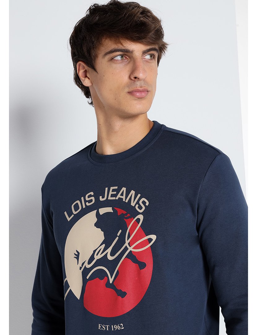 Sweatshirt Homem Azul