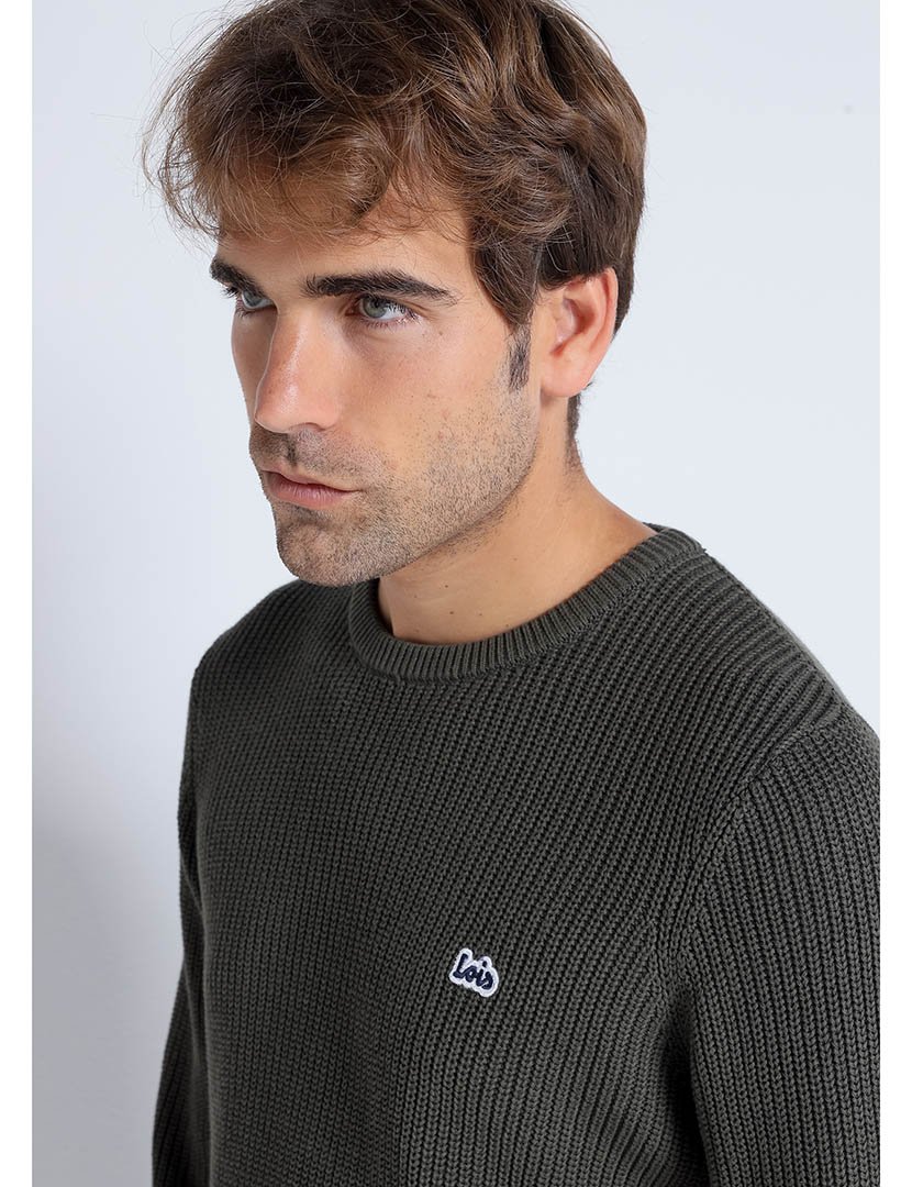 Camisola Malha Homem Verde