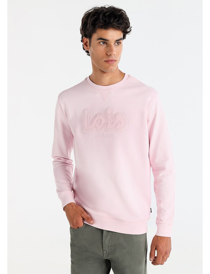 Sweatshirt Homem Rosa