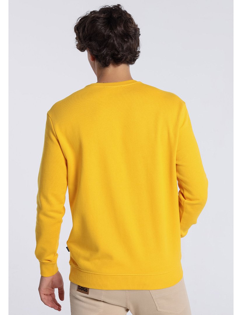 Sweatshirt Homem Amarelo