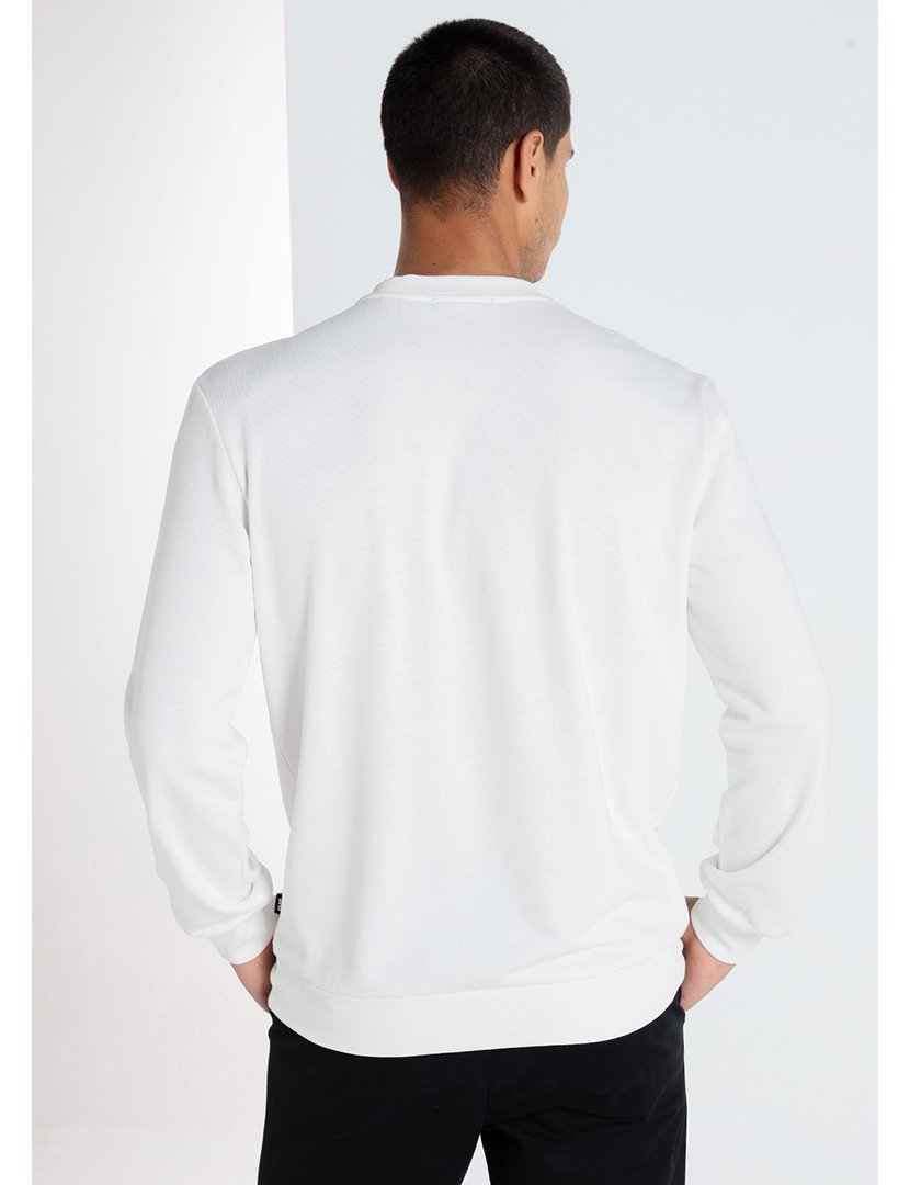 Sweatshirt Homem Branco