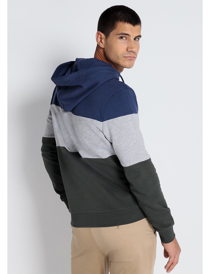 Sweatshirt com Capuz Homem Multicor