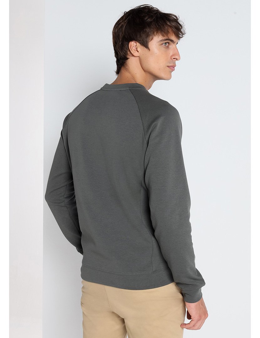 Sweatshirt Acolchoada Homem Verde