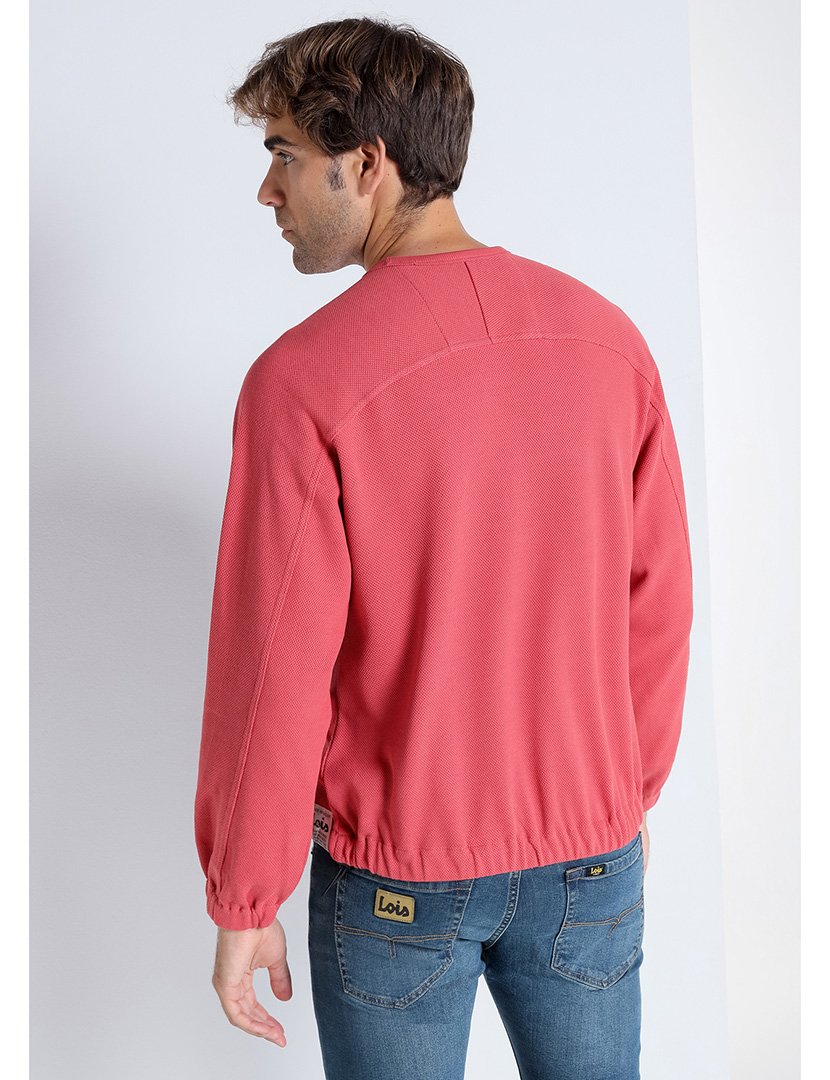 Sweatshirt Homem Vermelho