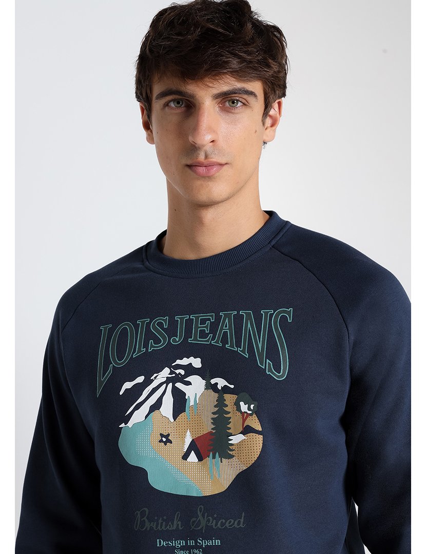 Sweatshirt Homem Azul