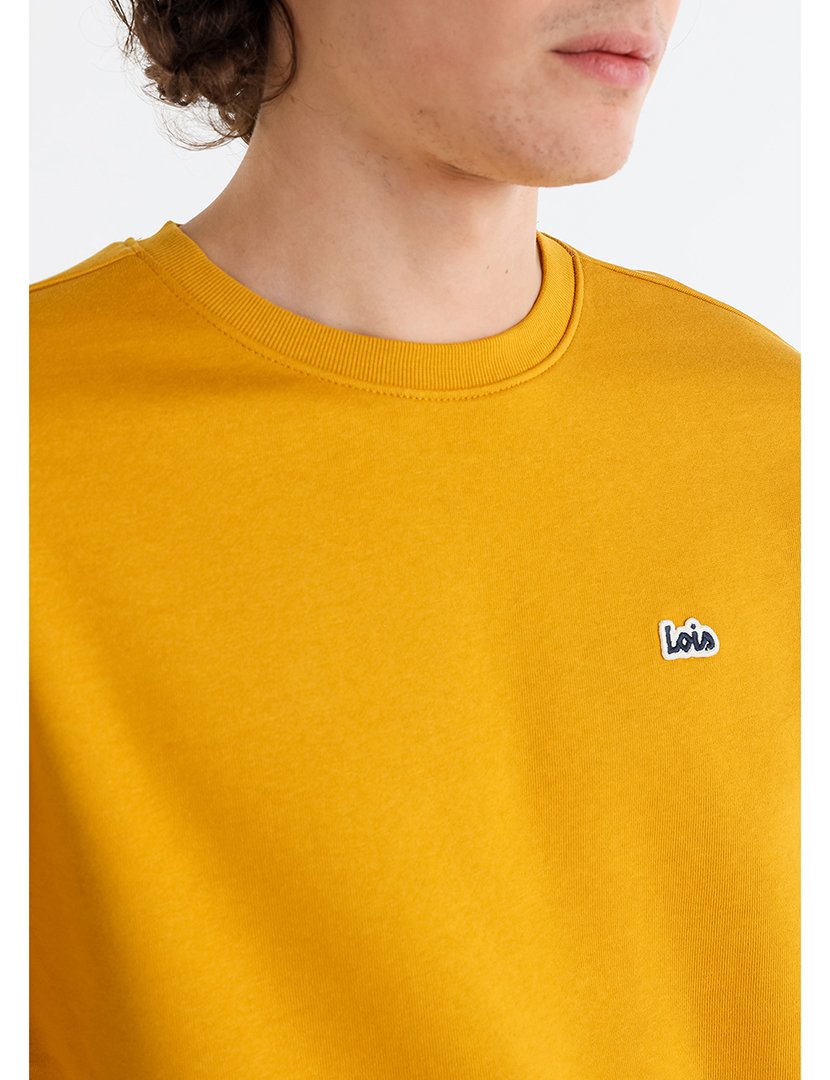 Sweatshirt Homem Laranja