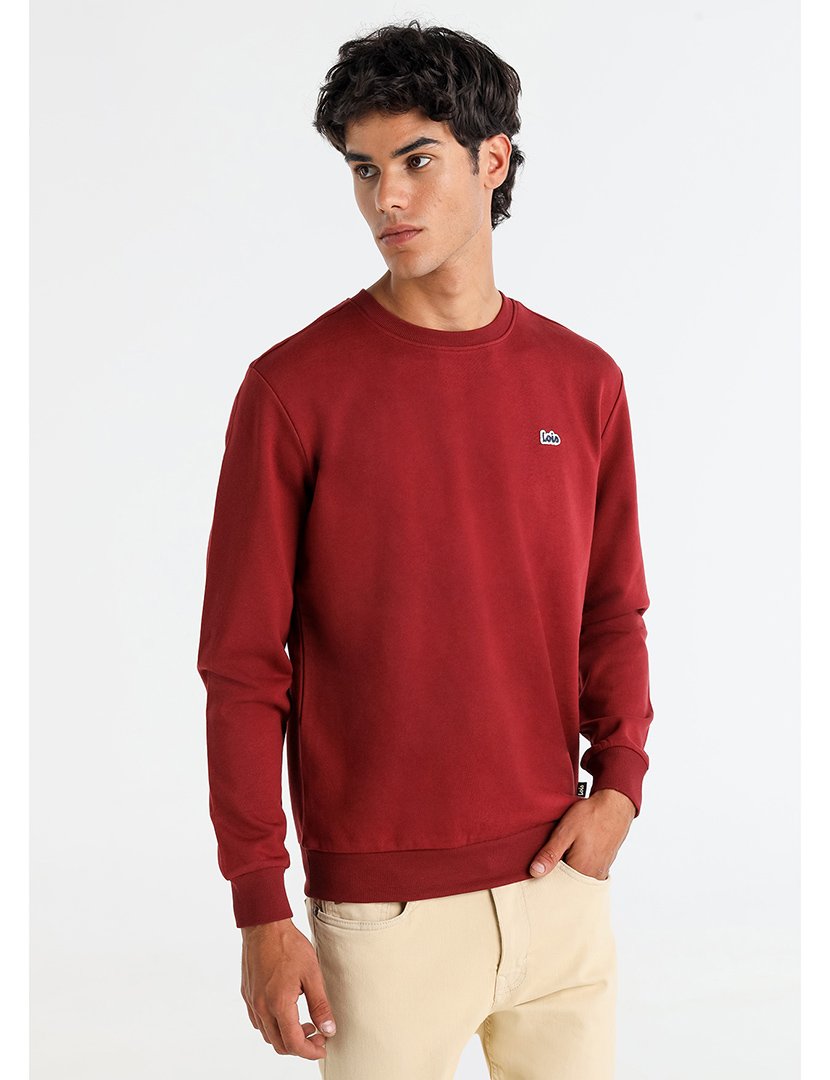 Sweatshirt Homem Vermelho