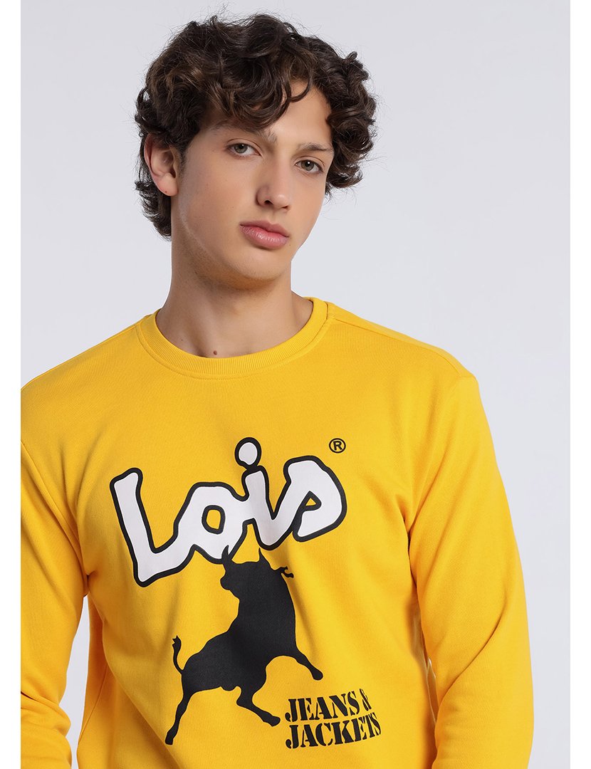 Sweatshirt Homem Amarelo