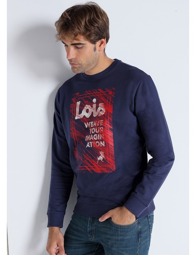 Sweatshirt Homem Azul