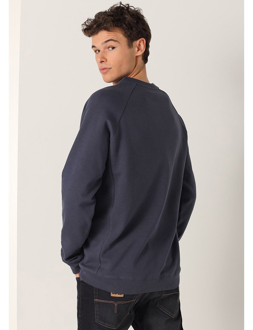 Sweatshirt Acolchoada Homem Azul