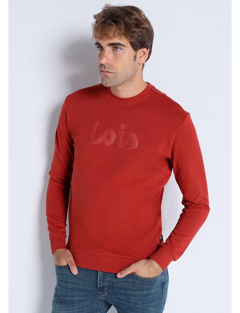 Sweatshirt Homem Vermelho