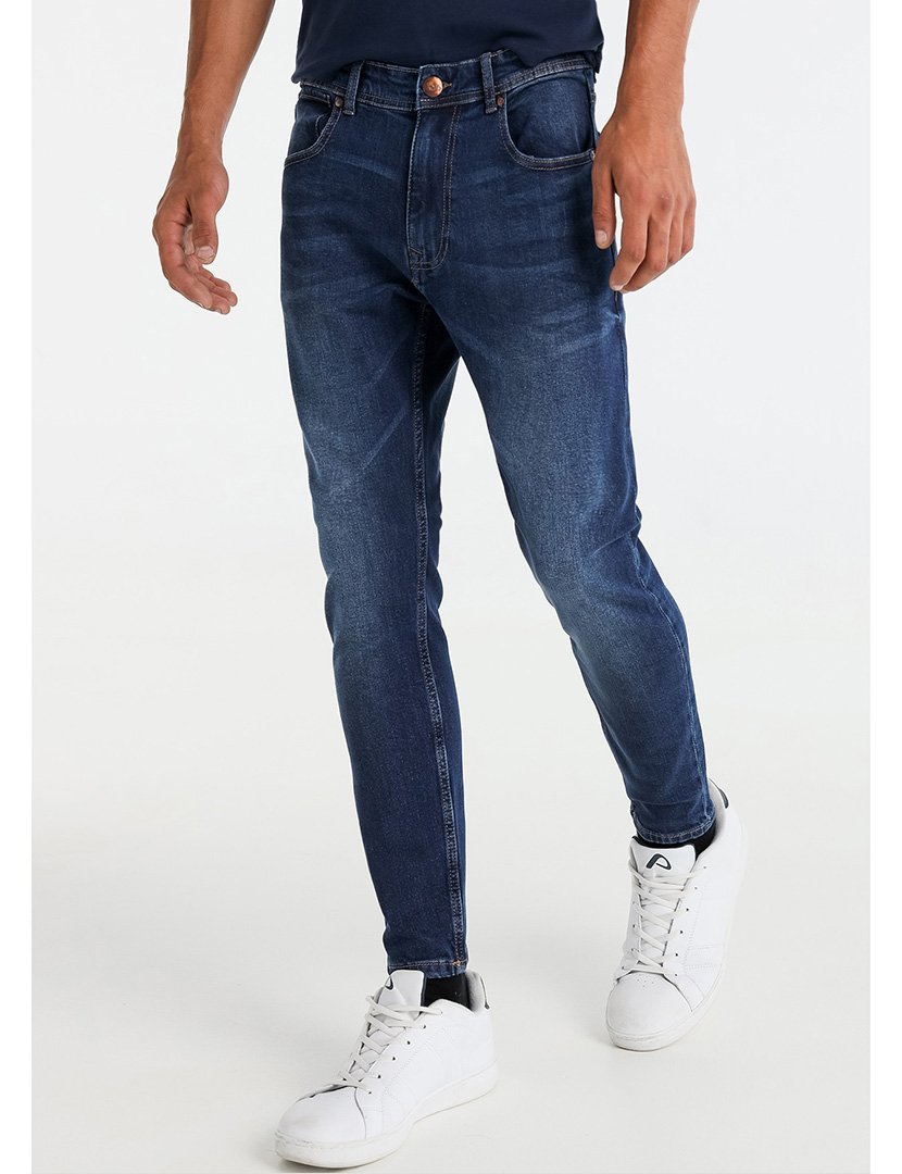 Calças Ganga Homem Skinny Azul