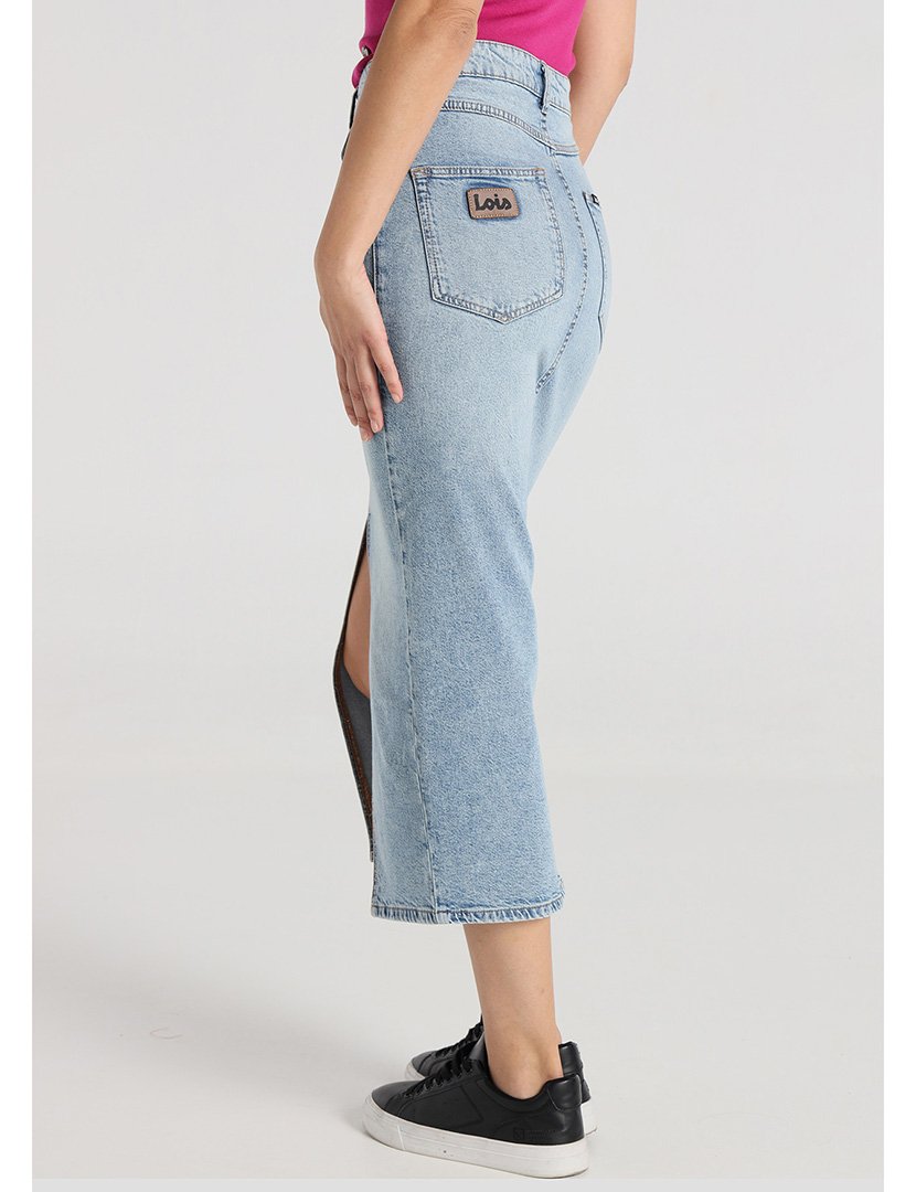 Saia Comprida Senhora Azul