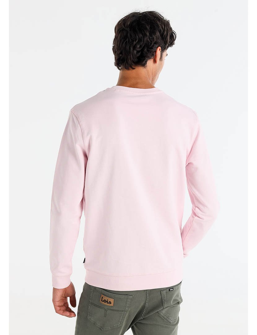 Sweatshirt Homem Rosa