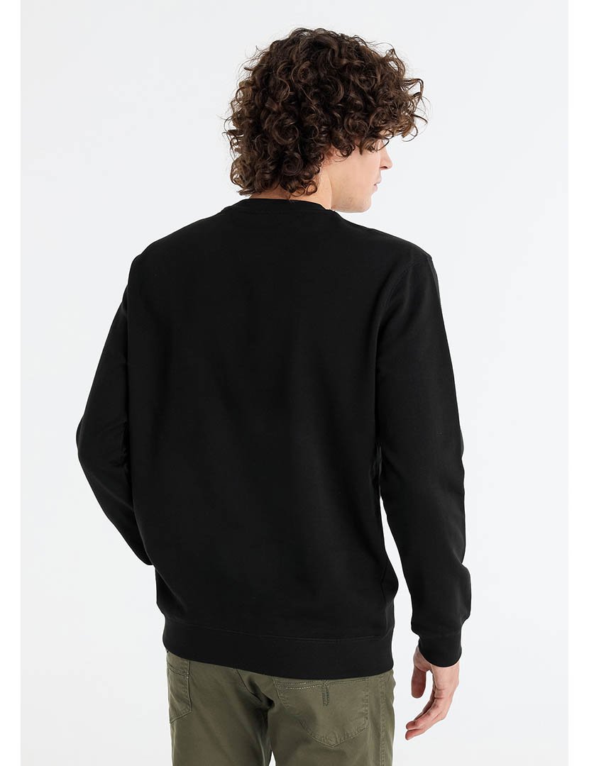 Sweatshirt Homem Preto