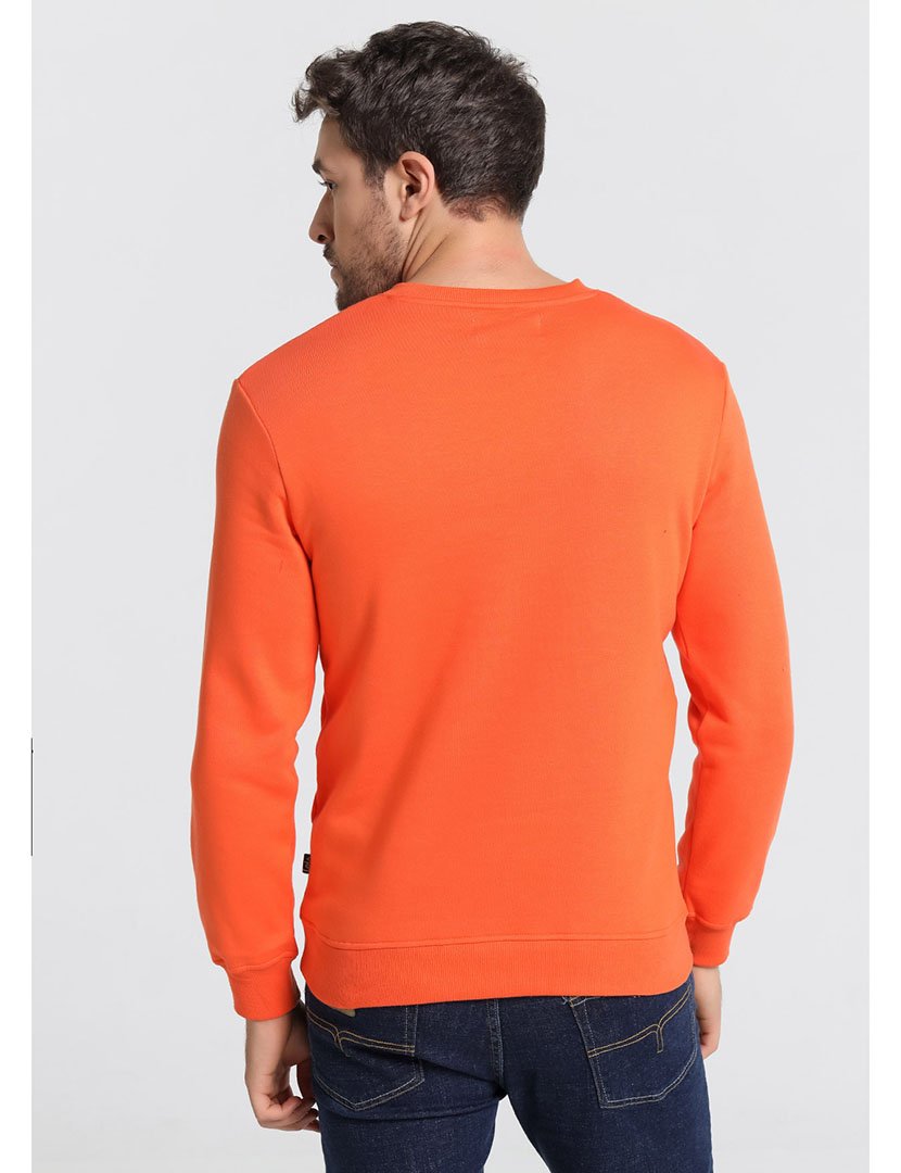 Sweatshirt Homem Laranja