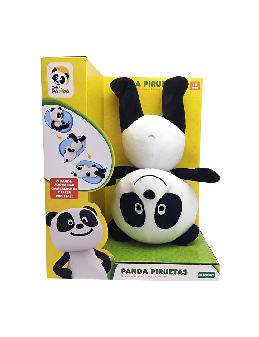 Panda Plush Acrobatics