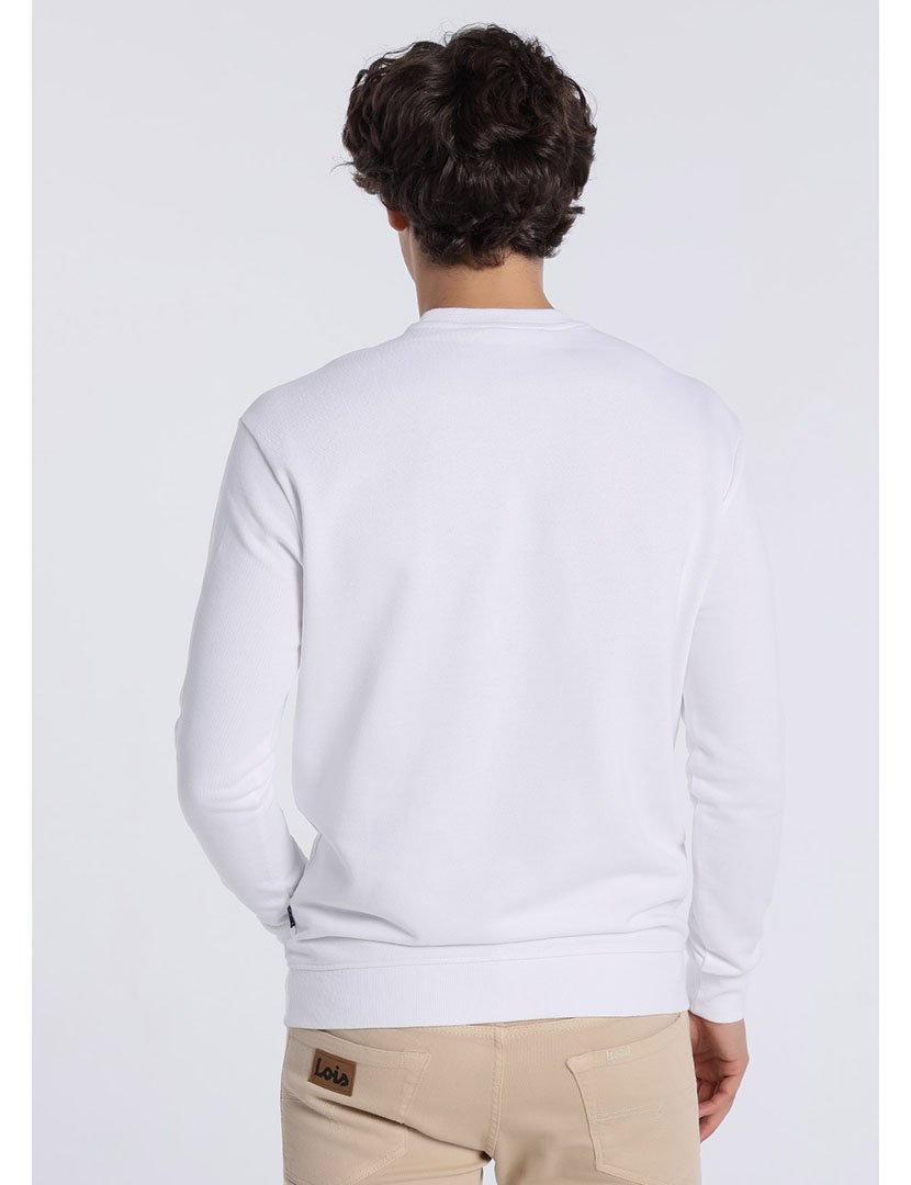 Sweatshirt Homem Branco