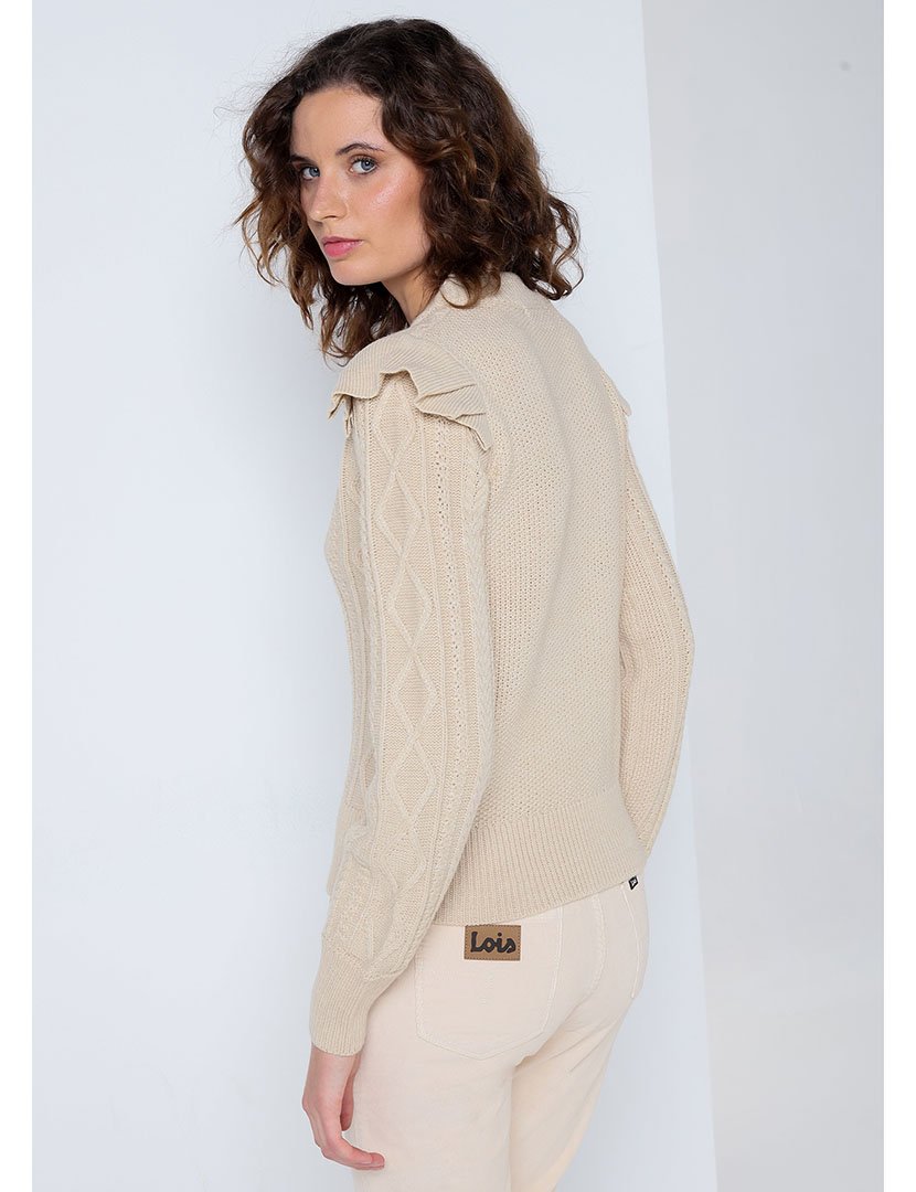 Camisola Malha Senhora Bege