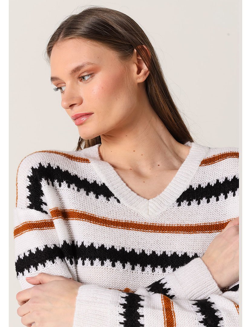 Camisola Malha Senhora Multicor