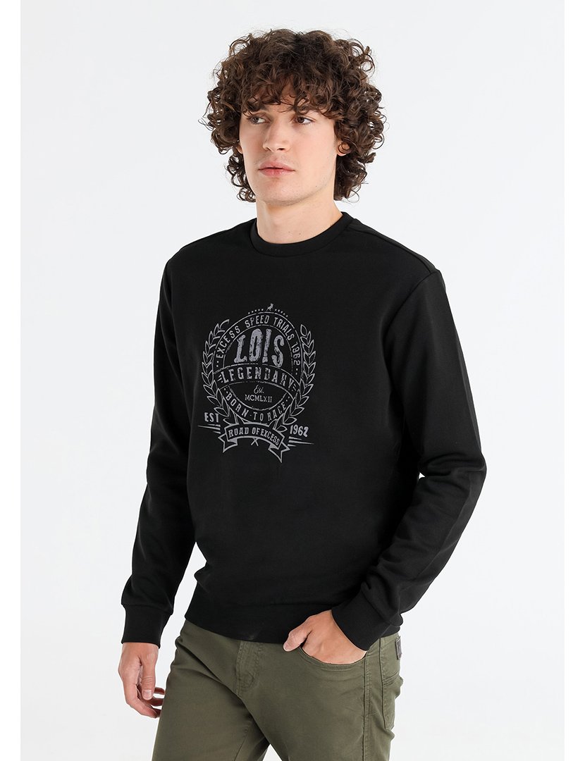 Sweatshirt Homem Preto
