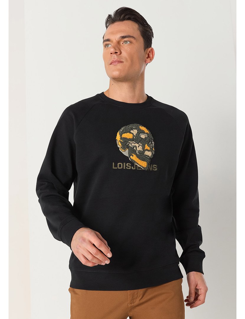 Sweatshirt Homem Preto