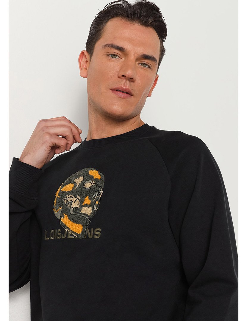 Sweatshirt Homem Preto