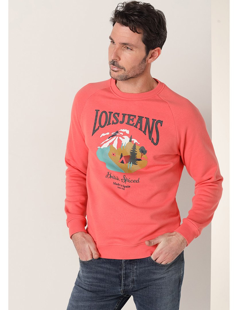 Sweatshirt Homem Rosa