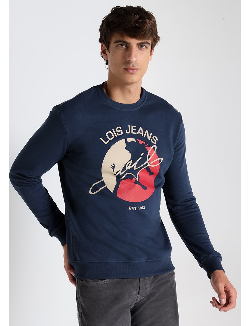 Sweatshirt Homem Azul