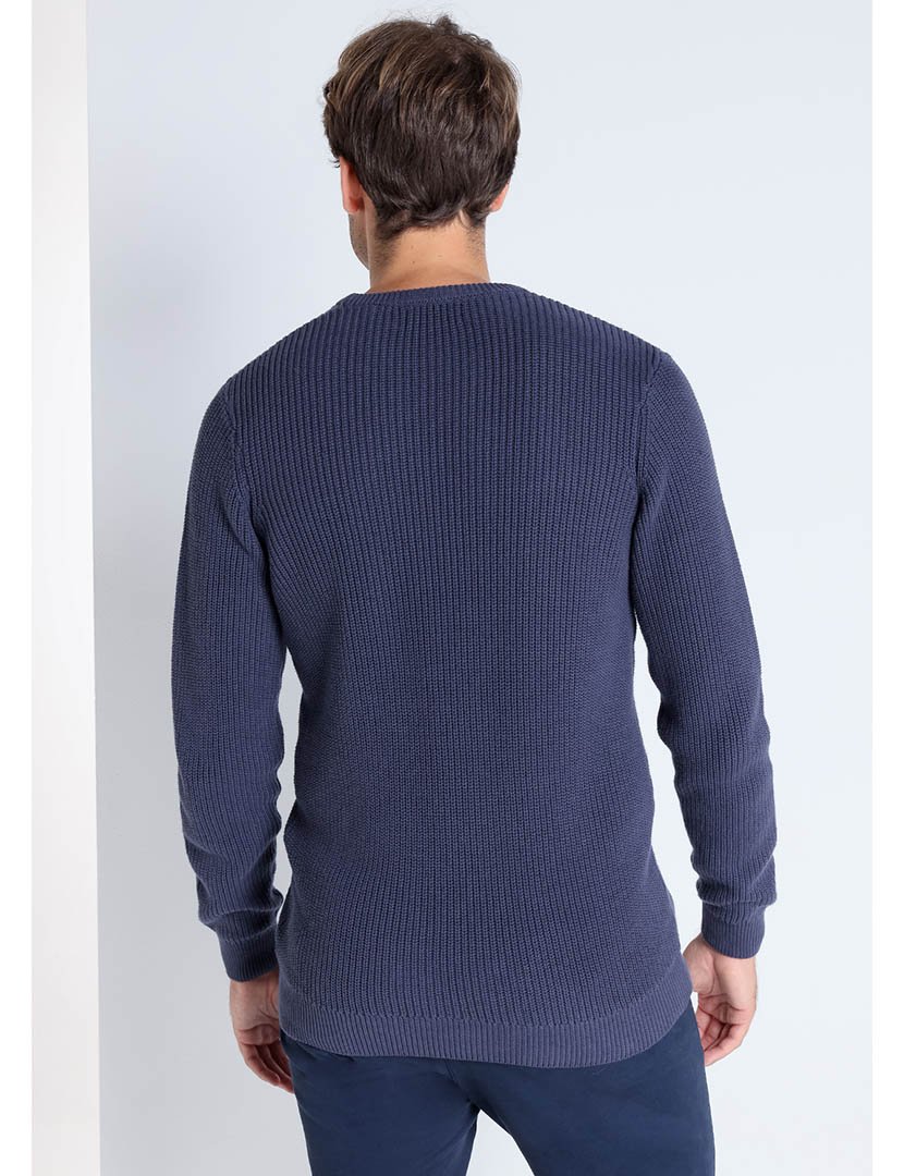 Camisola Malha Homem Azul