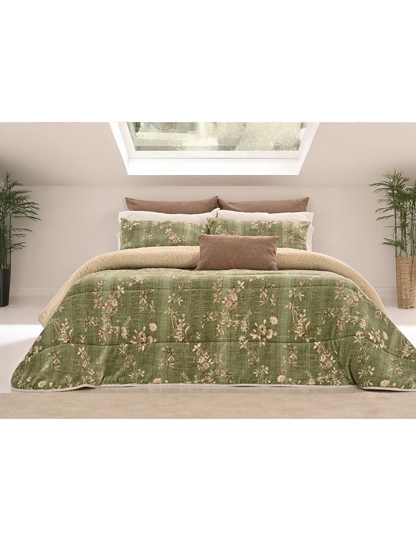 Edredão Bambu Verde