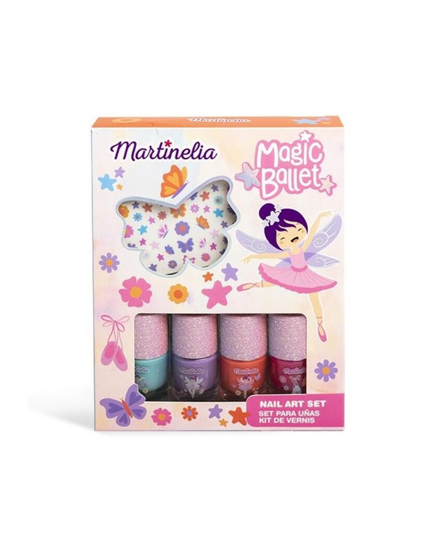 Arte De Pregos De Balé Mágico