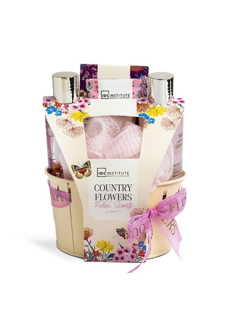 Coffret Country Flowers Bucket