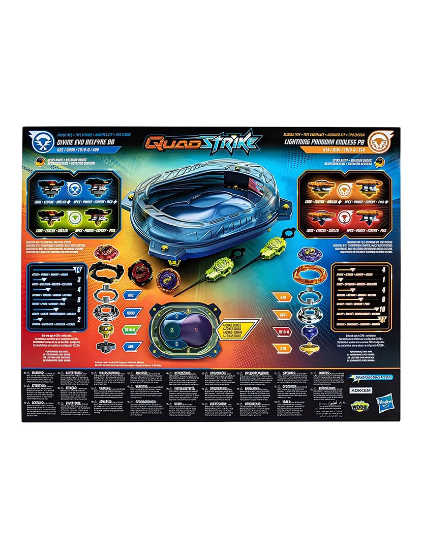 Beyblade Arena BQKit Batalha Thunder 
