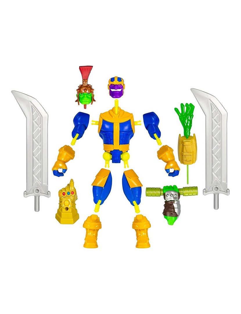 Avengers Mixmashers Thanos Acessorios Deluxe 