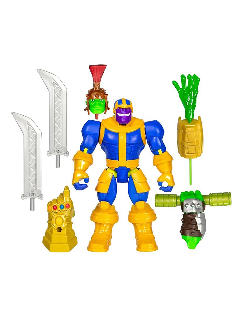 Avengers Mixmashers Thanos Acessorios Deluxe 